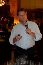 <br />Jerry Comfort, Wine Education Manager at Beringer Wines giving a speech