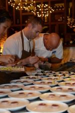 <br />Chefs Matt Moran and Dallas Cuddy leading the culinary team