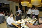 <br />Brian Lynn with Chefs Scott Webster, Rodrigo de la Calle, and Erlantz Gorostiza during the wine dinner