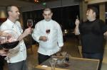 <br />Robert Rees discussing about the wine with Chefs Rodrigo de la Calle and Erlantz Gorostiza
