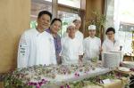 <br />Chef Chung Yiu Ming and the culinary team