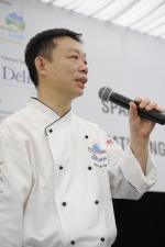<br />Chef Chung Lap Fai from Hua Ting
