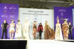 <br />Miss World Singapore contestants with designer Sadhwani Bhavana
