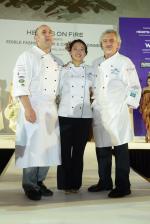 <br />Chefs Paco & Jacob Torreblanca and Janice Wong