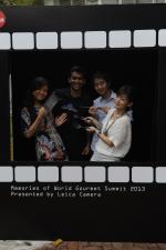 <br />Posing at the Leica photobooth