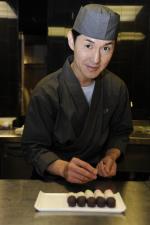 <br />Wagashi Chef Hiromori Uchida