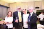 <br />Rosalind Lim, Organiser Mr Peter Knipp, Chef Yong Bing Ngen and Enno Lippold enjoying the exquisite Rieslings from Dr. Lippold