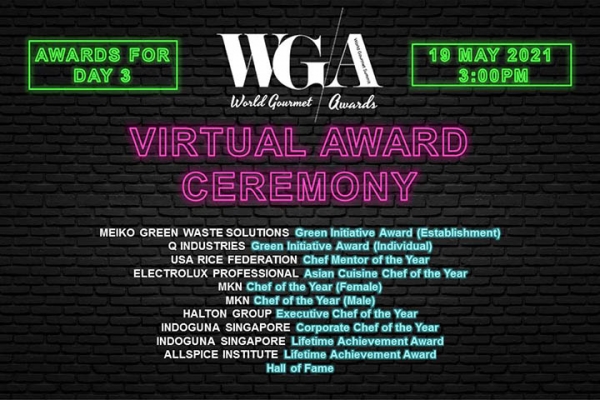 World Gourmet Awards (Virtual) Ceremony - Day 3