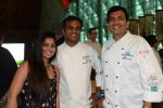 <br />Esha Sharma with Chefs Manjunath Mural and Sanjeev Kapoor