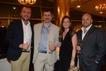 <br />Christophe Brunet, Geoff & Aisling Kirk, and Adam Ashe at the wine dinner