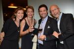 <br />Helene Denaiffe, Isabelle & Bruno Menard, and Paolo Randone enjoying the wine tasting
