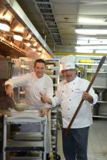 <br />Chefs Andrea Sacchi and Gabriele Ferron