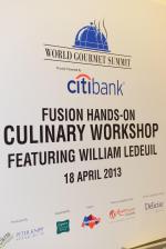 <br />Fusion hands-on culinary workshop