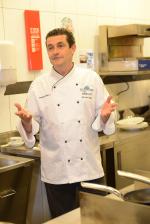 <br />Chef Ledeuil explaining his culinary inspirations
