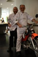 <br />Chefs Lino Sauro and Corrado Assenza