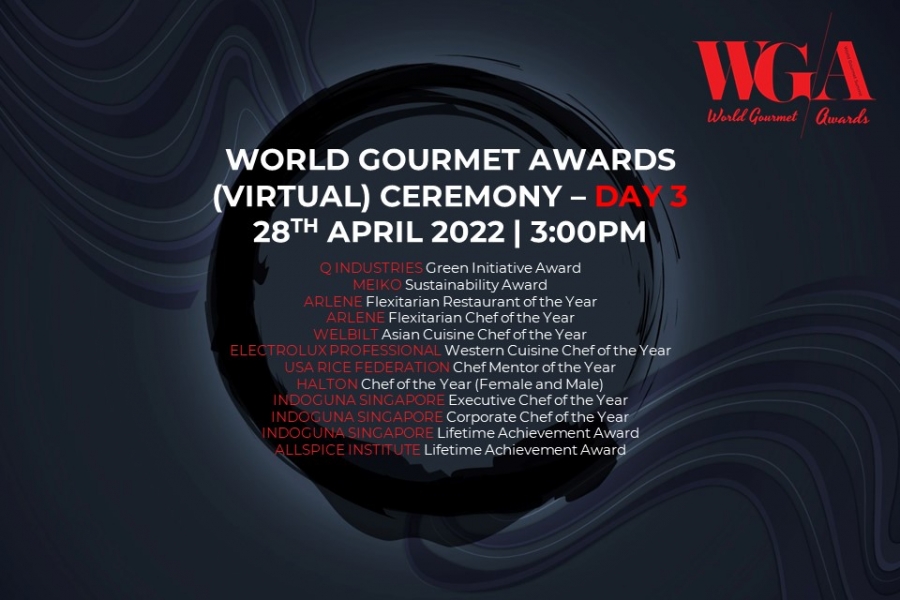 World Gourmet Awards (Virtual) Ceremony - Day 3